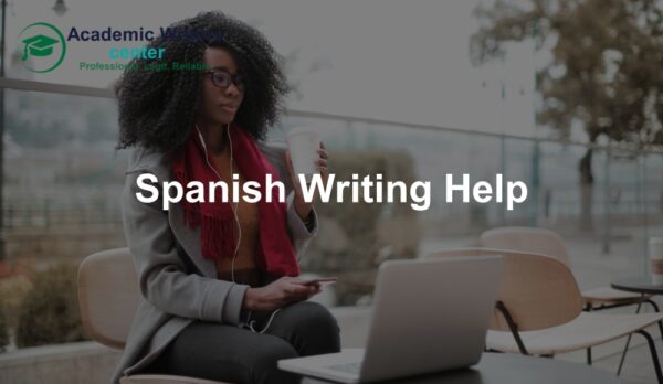 Spanish Writing Help