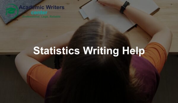 Statistics Writing Help